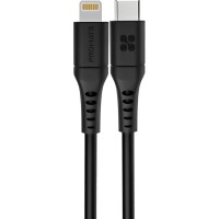 Дата кабель USB-C to Lightning powerlink-120.black Promate (powerlink-120.black)