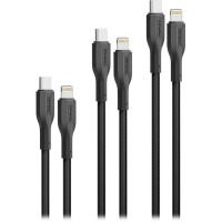 Дата кабель USB-C to Lightning cablekit-ci Promate (cablekit-ci)