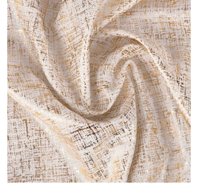 Скатертина Ardesto Shine 100% поліестер, золотавий 120х140 см (ART07SG)