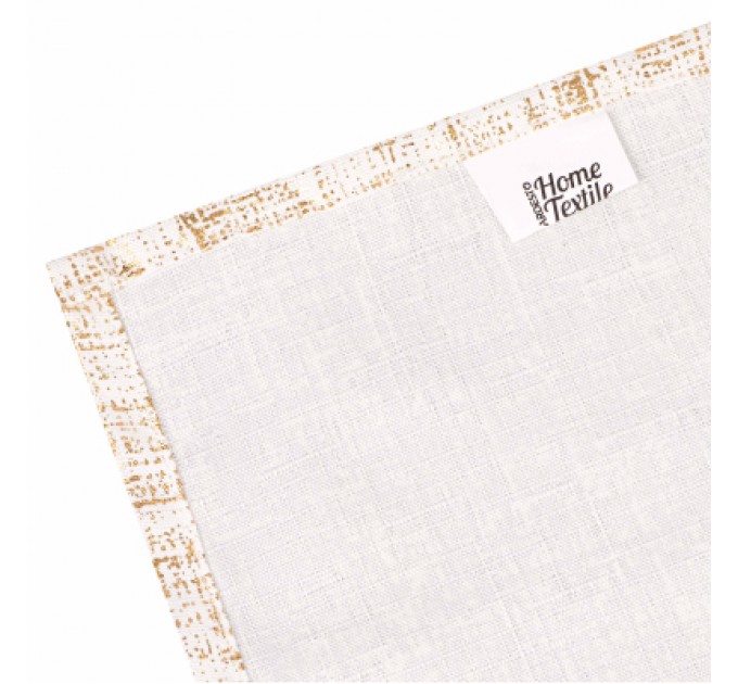 Скатертина Ardesto Shine 100% поліестер, золотавий 120х140 см (ART07SG)