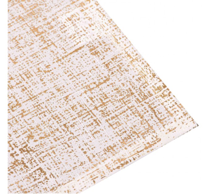 Скатертина Ardesto Shine 100% поліестер, золотавий 120х140 см (ART07SG)