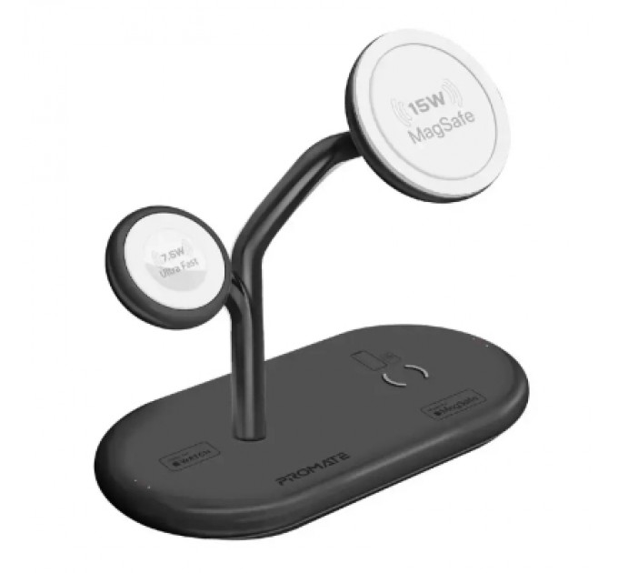 Зарядний пристрій Promate synergy-pro.black