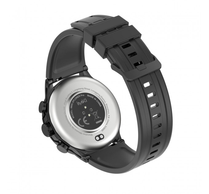 iMiki Смарт-годинник iMiki XPLORER Pro Black Silicone strap