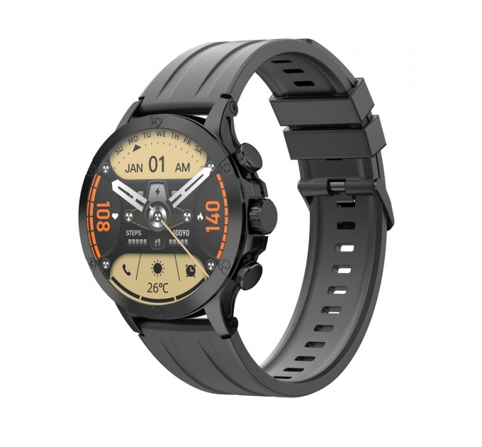 iMiki Смарт-годинник iMiki XPLORER Pro Black Silicone strap