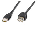 Digitus Дата кабель USB 2.0 AM/AF Digitus (AK-300200-018-S)
