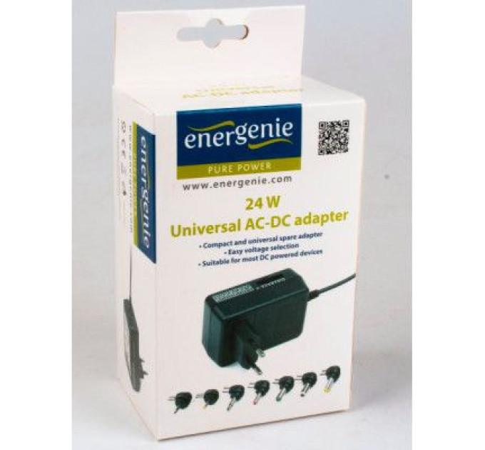 EnerGenie Зарядний пристрій EnerGenie универсальный 24Вт (EG-MC-009)