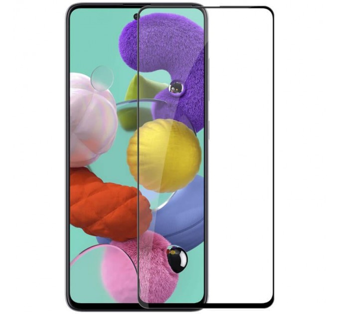 Noname Захисне скло для Samsung Galaxy A51 SM-A515 Black, 0.3мм, 4D ARC, Люкс (Z14828)