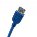 Extradigital Дата кабель USB 3.0 AM-AF 1.5m 28 AWG, Super Speed Extradigital (KBU1632)