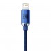 Baseus Кабель Baseus Crystal Shine USB - Lightning, 2.4A, 2м Blue (CAJY000103)