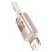 Baseus Кабель Baseus Crystal Shine USB - Lightning, 2.4A, 2м Pink (CAJY001204)