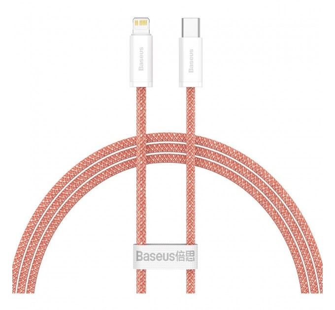 Кабель Baseus Dynamic USB Type-C - Lightning, 20W, 2м Orange (CALD000107)