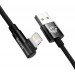 Baseus Кабель Baseus MVP 2 USB - Lightning, 2.4A, 1м Black (CAVP000001)