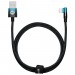 Baseus Кабель Baseus MVP 2 USB - Lightning, 2.4A, 1м Black/Blue (CAVP000021)