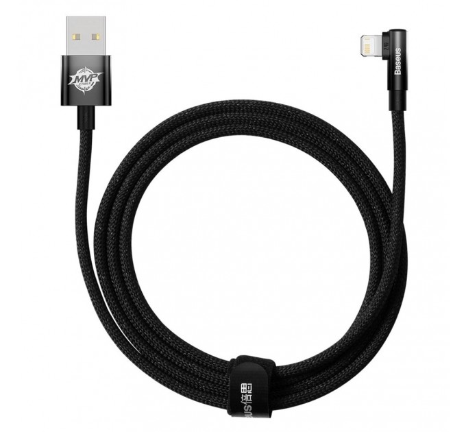 Baseus Кабель Baseus MVP 2 USB - Lightning, 2.4A, 2м Black (CAVP000101)