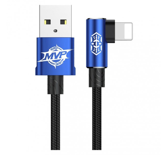Baseus Кабель Baseus MVP USB - Lightning, 1.5A, 2м Blue (CALMVP-A03)