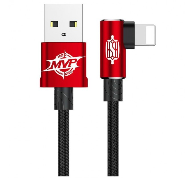 Кабель Baseus MVP USB - Lightning, 1.5A, 2м Red (CALMVP-A09)