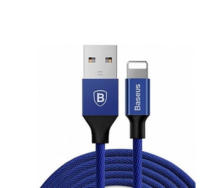 Кабель Baseus Yiven USB-Lightning, 1.8м Navy Blue (CALYW-A13)