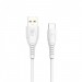 Кабель SkyDolphin S08T USB - USB Type-C (M/M), 1 м, White (SDUSB-000562)