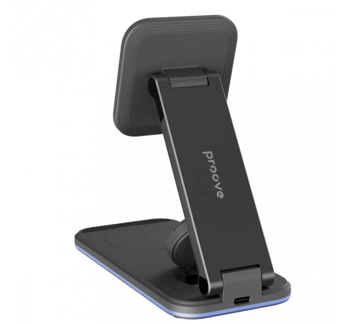 Бездротовий зарядний пристрій Proove Energy Fold 3in1 15W Black (WSEF15010001)