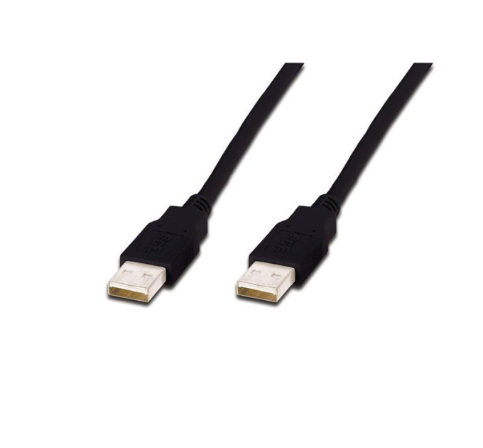 Assmann Дата кабель USB 2.0 AM/AM 1.0m Digitus (AK-300100-010-S)