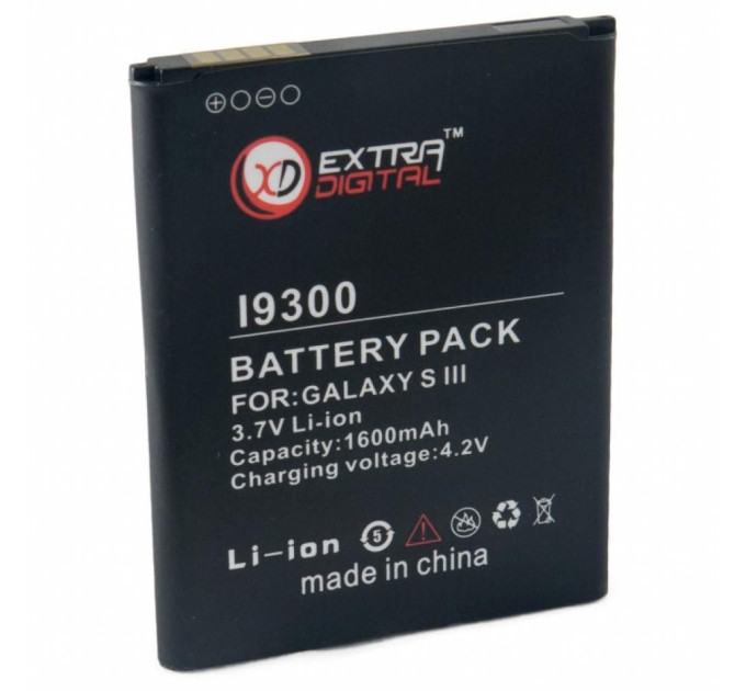 Extradigital Акумуляторна батарея Extradigital Samsung GT-i9300 Galaxy S3 (BMS6313)