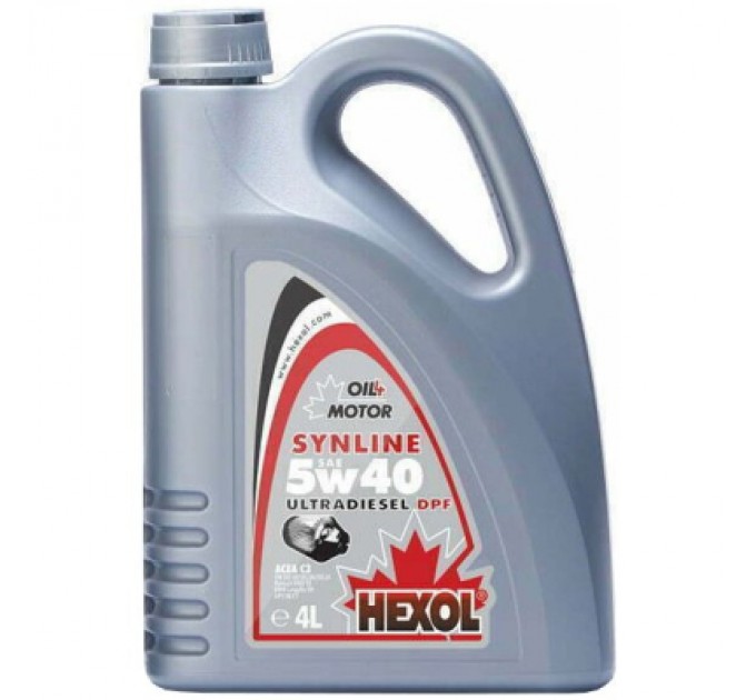 Моторна олива Hexol Synline UltraDiesel DPF 5W-40 4л