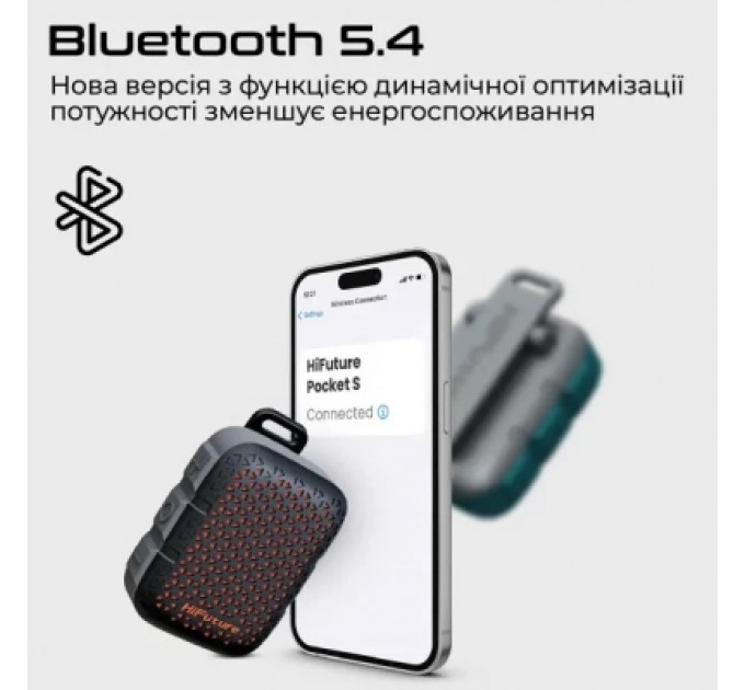 HIFuture Акустична система HiFuture Pocket-S White/Grey (pocket-s.whitegrey)