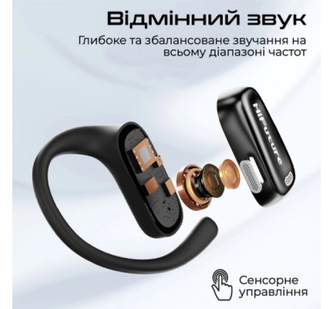 HIFuture Навушники HiFuture Sonify Black (sonify.black)