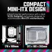 COOLER MASTER Корпус CoolerMaster NR200PV2-WCNN-S00