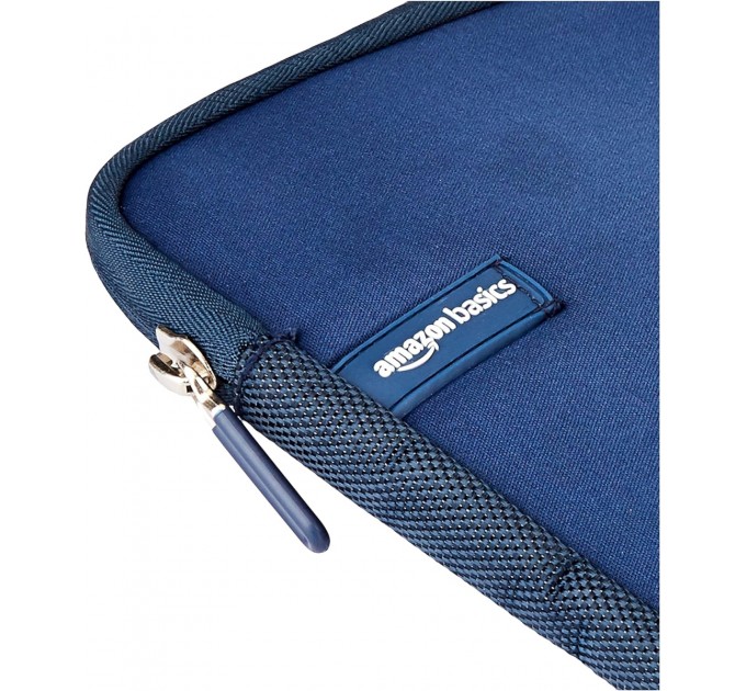 Чохол для ноутбука Amazon Basics Sleeve 15.6" Navy Blue (B01EFMIL4U)