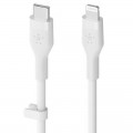 Belkin Кабель Belkin BoostCharge Flex USB Type-C - Lightning, 2 м, White (CAA009bt2MWH) OEM