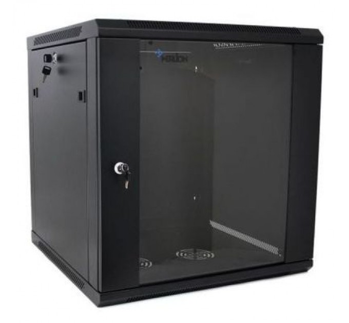 Merlion Шафа настінна Merlion 18U 19" 600*450mm (Ш*Г)мм, black (Ml3-6418)