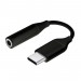 Noname Адаптер 3.5 мм - USB Type-C (F/M), Black (2000997367320)