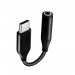 Noname Адаптер 3.5 мм - USB Type-C (F/M), Black (2000997367320)