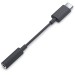 Dell Адаптер Dell 3.5 мм - USB Type-C (F/M), Black (3GVVD)