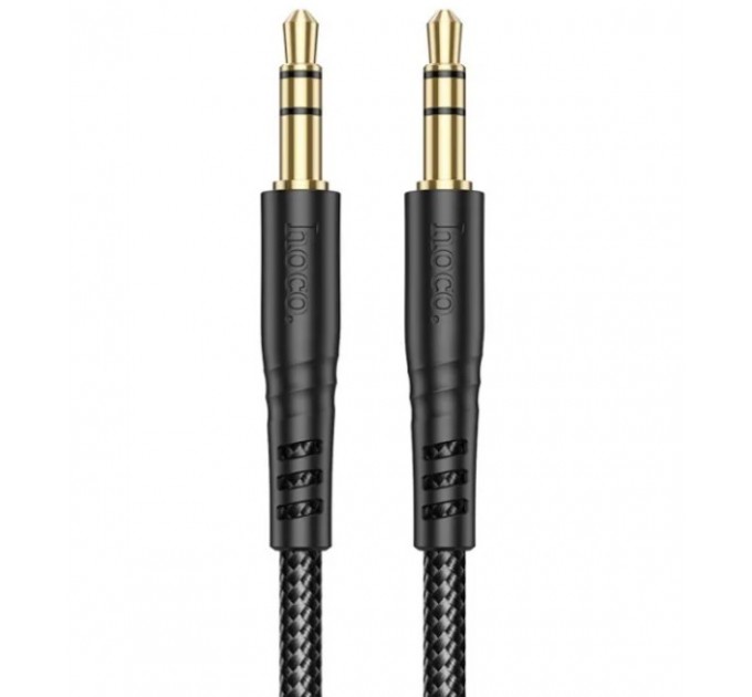 HOCO Аудіо-кабель Hoco UPA24 3.5мм - 3.5 мм (M/M), 1 м, Black (UPA241B)
