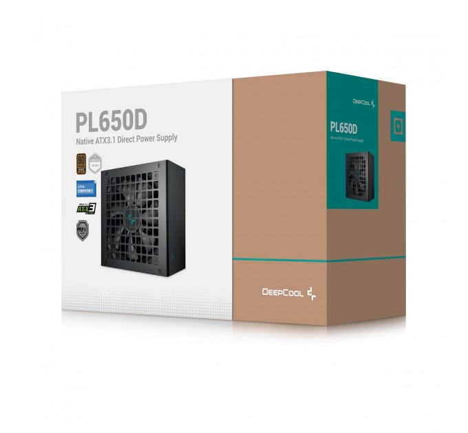 Deepcool Блок живлення DeepCool PL650D (R-PL650D-FC0B-EU-V2) 650W