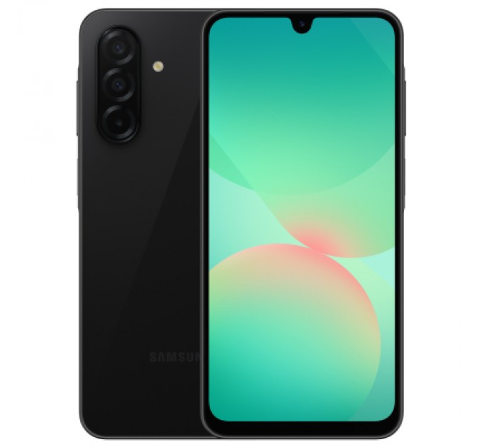 Samsung Мобільний телефон Samsung Galaxy A26 5G 6/128Gb Black (SM-A266BZKBEUC)