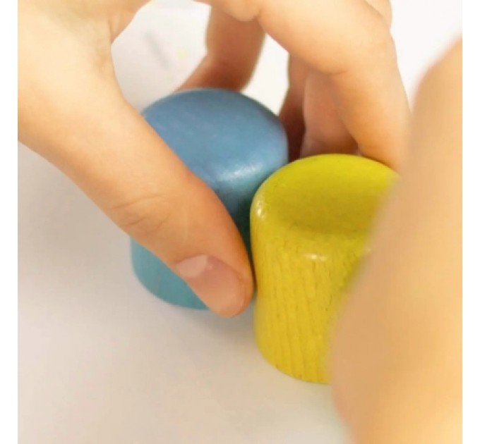 Ігротеко Розвиваюча іграшка Ігротеко Дерев'яний сортер Веселка (900712)