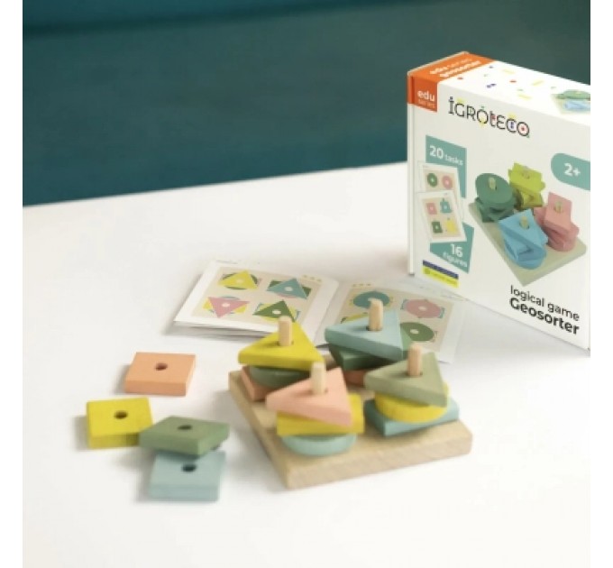 Ігротеко Розвиваюча іграшка Ігротеко Геосортер (900729)