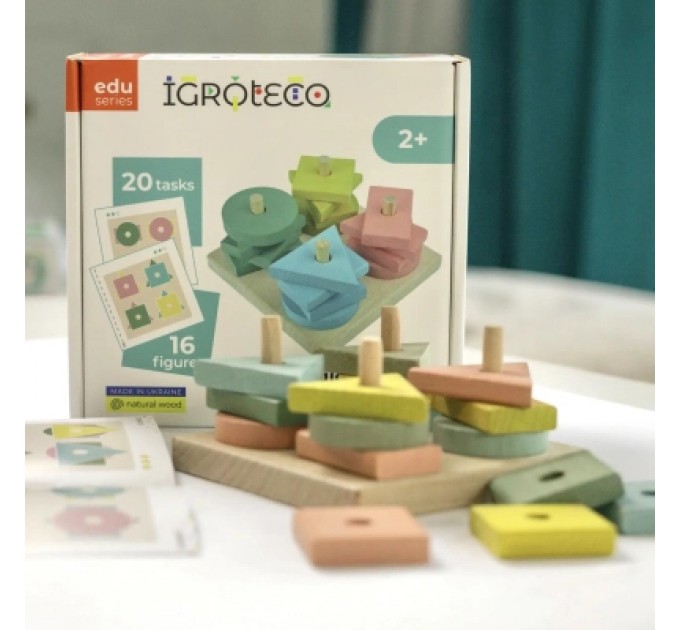 Ігротеко Розвиваюча іграшка Ігротеко Геосортер (900729)