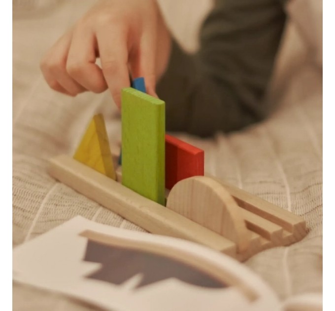 Ігротеко Розвиваюча іграшка Ігротеко деревяна Фігури і тіні (900606)