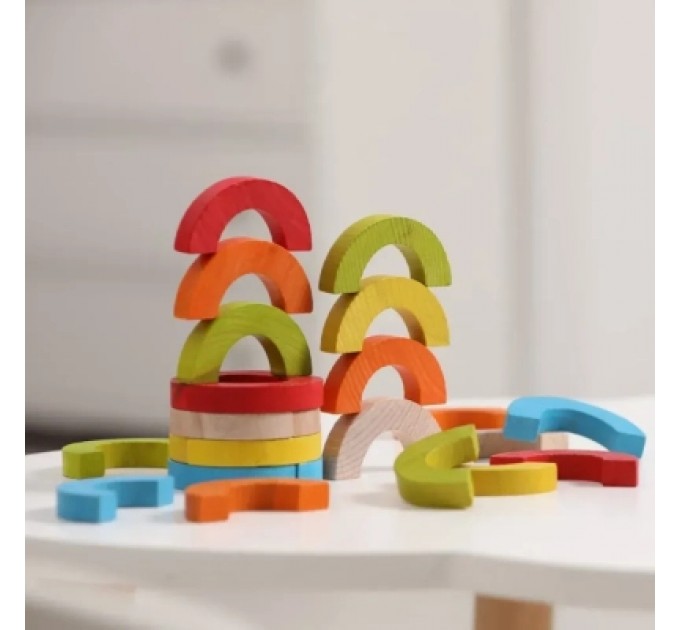 Ігротеко Розвиваюча іграшка Ігротеко Мозаїка ВЕСЕЛКОВІ ДУГИ 24 елементів (900507)