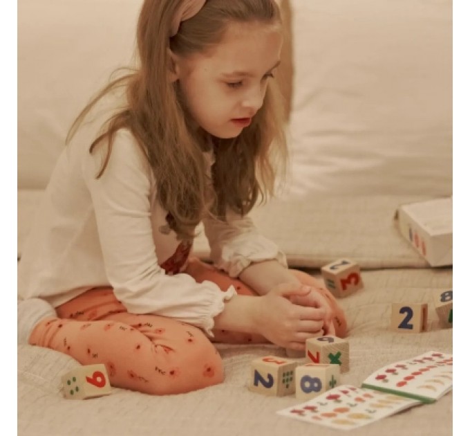 Ігротеко Кубики Ігротеко дерев'яні Математика (900736)