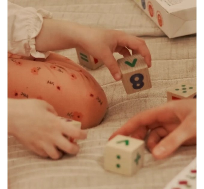 Ігротеко Кубики Ігротеко дерев'яні Математика (900736)