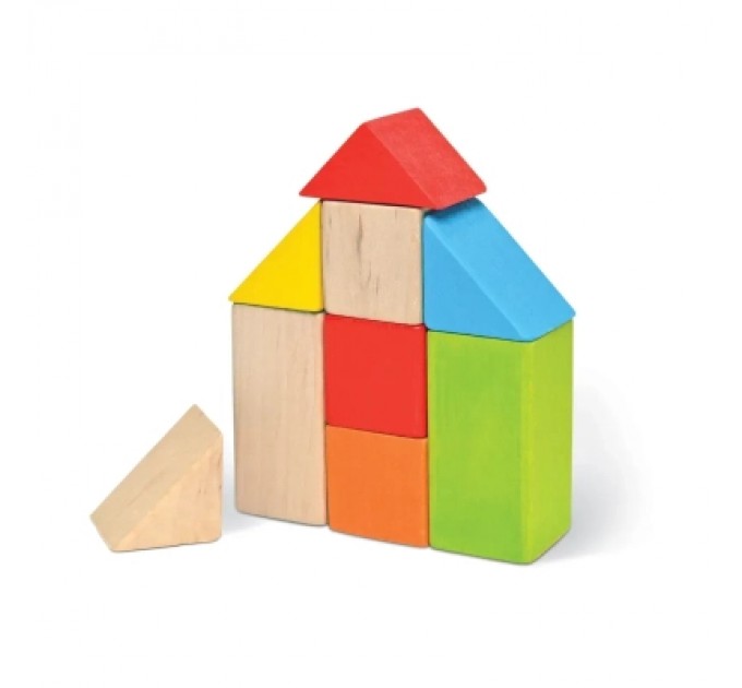 Ігротеко Кубики Ігротеко логічні кольорові 9 шт (900163)