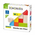 Ігротеко Кубики Ігротеко логічні кольорові 9 шт (900163)