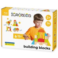 Кубики Ігротеко Будівельні блоки 14 елементів (900453)