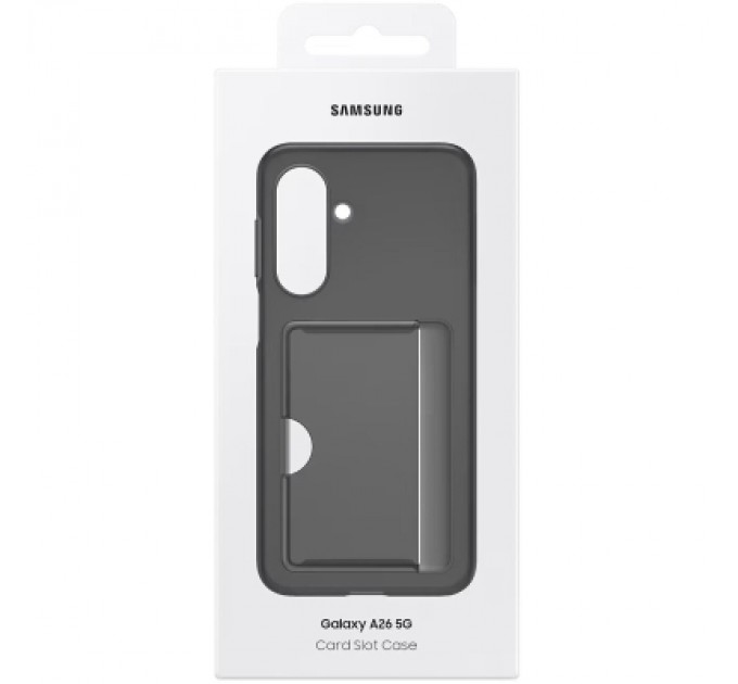 Samsung Чохол до мобільного телефона Samsung Galaxy A26 (A266), Card Slot Case black (EF-OA266TBEGWW)