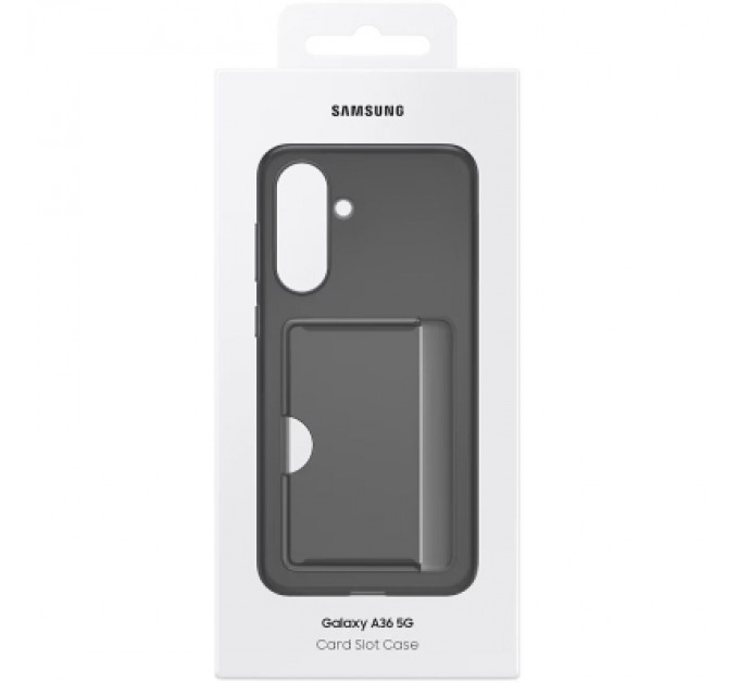 Чохол до мобільного телефона Samsung Galaxy A36 (A366), Card Slot Case black (EF-OA366TBEGWW)